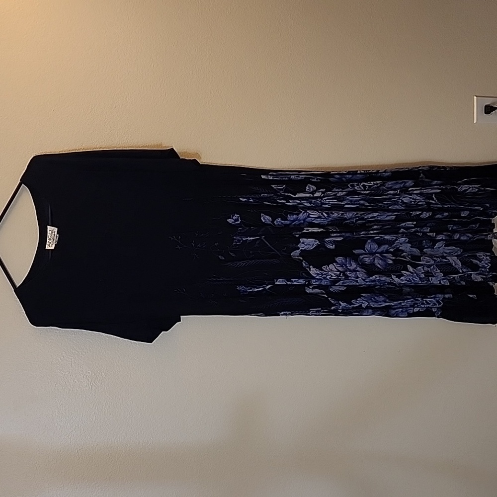 Angel Blue Floral Dress Sz S
